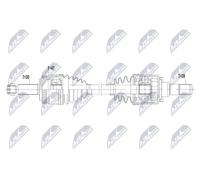 Semiasse Assale posteriore Dx Trasmissione automatica NPW-HY-673 NTY