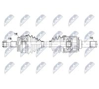 NTY Semiasse posteriore NPW-ME-130 per Mercedes-Benz Classe M ML 270 CDI Sinistra/Destra