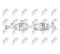 NTY Semiasse NPW-MS-096 Posteriore Sinistro Cambio Manuale per Mitsubishi Outlander