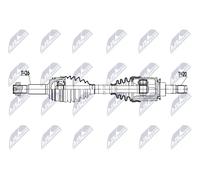 NTY NPW-TY-268 Semiasse