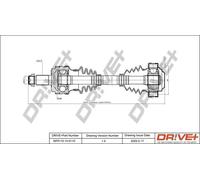 Semiasse DP2110.10.0110 Drve+ per BMW 1 Cabriolet 3 Touring 1 3 3 Coupé 1 Coupé