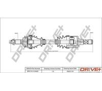 Semiasse DP2110.10.0423 Drve+ per MINI MINI MINI Cabriolet