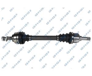 Semiasse GSP 642mm - 210248 per PEUGEOT 207 1.6 HDi