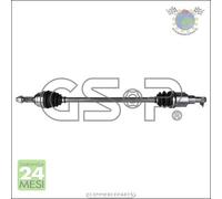 Semiasse GSP Anteriore Dx Destro per NISSAN MICRA IV