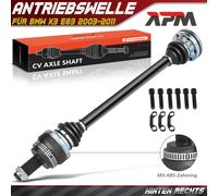 Semiasse Posteriore Destra Con Anello ABS per BMW X3 E83 3.0d Xdrive 2003-2011