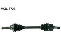 SKF VKJC 5728 Semiasse Dentatura esterna lato ruota: 25 Lunghezza: 636 mm