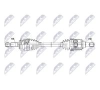 Semiassi NTY 821mm - NPW-TY-265 per LEXUS RX 3.5 350 (GYL10_)
