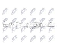 NTY NPW-PE-141 Semiasse