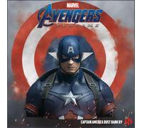 Semic Distribution- Salvadanaio Busto Capitan America Avengers Marvel, 71430010303, Multicolore