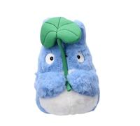 Semic Totoro di peluche blu con foglia 18 cm