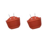 semicircolare da parete set 2 con 4 ganci a S per facile inst