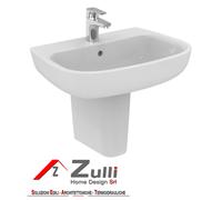 Ideal standard esedra art.T4027 semicolonna per lavabo a parete bianca