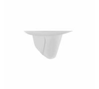 SEMICOLONNA PER LAVABO A MURO JAQUAR SERIE CONTINENTAL CNS-WHT-305