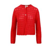 Semicouture - Cardigan Uncinetto Melograno - - Knitwear - Donna - Rosso - S