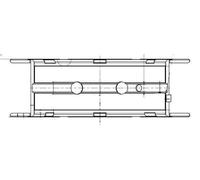 Semicuscinetto albero a gomiti MAHLE 007 FL 21689 000 per DAF 45 5.88 1995-2000