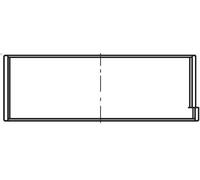 Semicuscinetto di testa della biella MAHLE 007 PL 20485 200 per GT 2 2003-2010