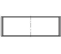 Semicuscinetto di testa della biella MAHLE 029 PL 21921 000 per TT (8J3) 2 2006-
