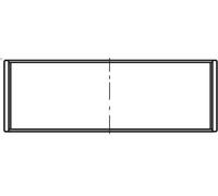 Semicuscinetto di testa della biella MAHLE 029 PL 21921 025 per A3 (8P1) 2 2004-