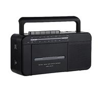 SEMIER Boombox MP3 Conversion Cassette Tape Player Recorder AM FM Radio, Cassette a MP3 Convertitore Digitale, Registrazione USB, Microfono Integrato, Grande Altoparlante e Jack Auricolare da AC o C