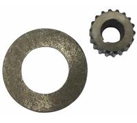 Semigiunto Scanalato Ama 18 Denti per Pompa Gruppo 2 Made in Italy