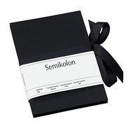 Semikolon 353210 Leporello Classico 12,2 x 17,7 cm - 14 foto 10 x 15 cm - Libro fotografico a fisarmonica - nero