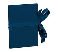 Semikolon 353232 Leporello Grande A5 15 x 21 cm - 14 foto 13 x 18 cm - Libro fotografico a fisarmonica - blu marino