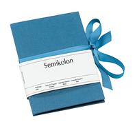 Semikolon 357556 Leporello Classico 12,2 x 17,7 cm - 14 foto 10 x 15 cm - Album fotografico a fisarmonica - azzurro chiaro
