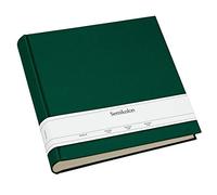 Semikolon 363984 Album fotografico Classic XLarge - 32 x 31 cm, 130 pagine color crema, per 260 foto - verde bosco