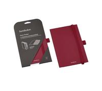 Semikolon 370992 Notebook Pocket 3-in-1 - Custodia pieghevole per taccuino A5 - con chiusura in gomma e passante per penna - Borgo