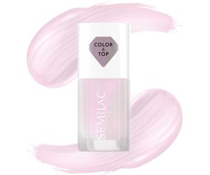 Semilac 2W1 Top e Smalto Classico Pink Glow Pink Glow