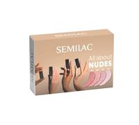 Semilac All About Nudes - Set UV