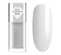 Semilac Smoothing Base 9ml - Base Coat lisciante per smalto classico, bilanciante, rinforzante e autolivellante