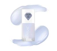 SEMILAC - Base & Top Coat Top & Nail Polish 2in1 Blue Holo Glazed - Smalto