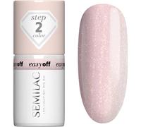 Semilac Easy Off Step 2 smalto gel per unghie con lampada UV/LED colore Glazed Milk 7 ml