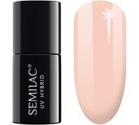 Semilac Extend - Smalto UV LED 5 in 1, 810 Casual Beige, 7 ml, innovativo e dal colore intenso (beige)