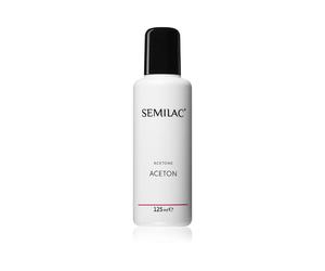 Semilac Liquids Acetone Puro 125 ml - Solvente per smalti