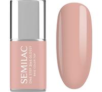 Semilac Smalto Semipermanente One Step Glossy, S450 Light Peach
