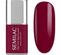 Semilac Smalto Semipermanente One Step Glossy, S570 Dark Raspberry