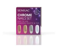 Semilac Set Chrome per Unghie
