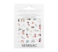 Semilac Set di adesivi ad acqua per unghie