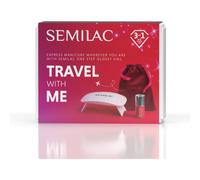 Semilac Set Travel With Me kit da viaggio per le unghie 1 pz