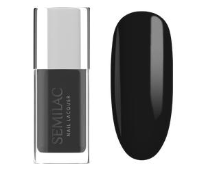 Semilac Smalto classico Nail Lacquer, 109 Classic Black