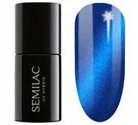Semilac Smalto semipermanente UV 466 Blue Silk Pigiami 7ml Collezione Silk effect