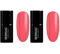 Semilac Smalto Semipermanente 006 Classic Coral 7ml (Confezione da 2)