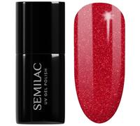 Semilac Smalto Semipermanente 025 Glitter Red 7ml