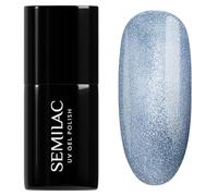Semilac UV Hybrid Gloss GALA smalto gel per unghie con lampada UV/LED colore 665 Blueberry Gloss 7 ml