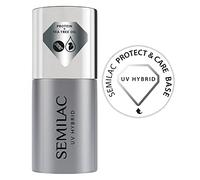 Semilac UV Hybrid Protect & Care Base base coat per unghie in gel 7 ml