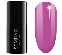 Semilac UV Hybrid Pastelowe Neony smalto gel per unghie con lampada UV/LED colore 601 Neon Pink Punch 7 ml