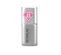 Semilac Smalto UV Top Get Wet 7 ml - top coat ultra lucido con effetto bagnato, lunga durata fino a 21 giorni, antigraffio, vegano