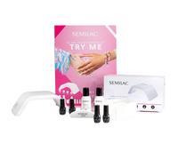 SEMILAC - Starter Set Set TRY ME 24W/36 UV LED - Smalto gel e semipermanente,Cofanetti make up